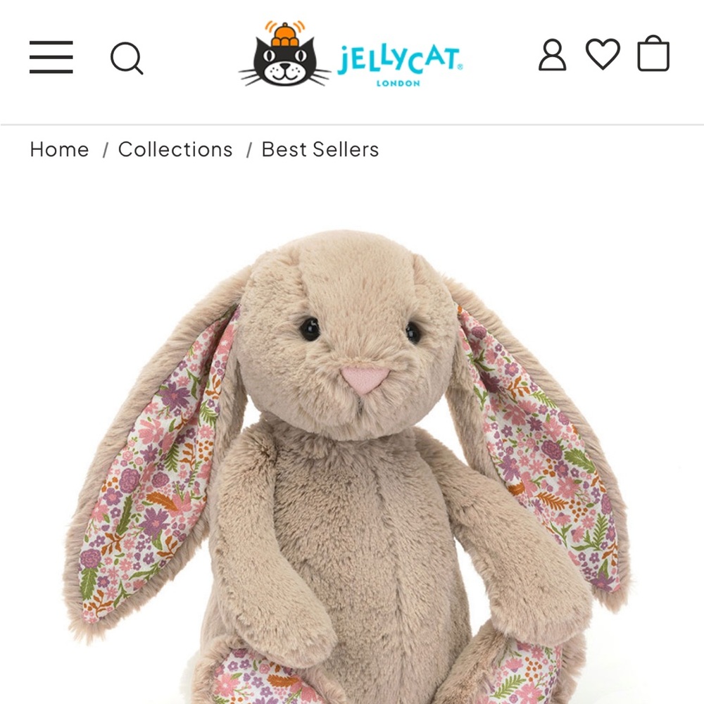 Jellycat Plush Bunny - Picture 4 of 4